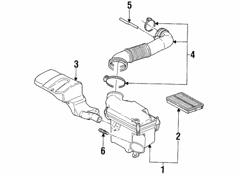 21008301 GM Air Cleaner Assembly