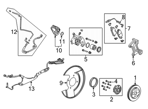 GM 86530593 Harness, Chassis Wiring, Rear Passenger Side 86530593 GM Harness, Chassis Wiring, Rear Passenger Side