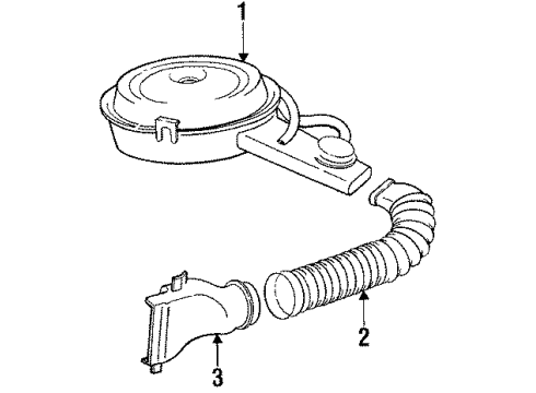 GM 25095576 Air Cleaner 25095576 GM Air Cleaner