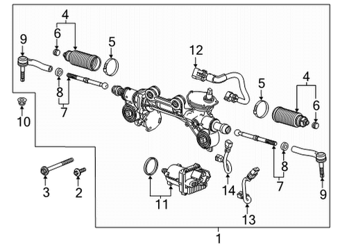 GM 85692930 Gear Assembly-Electrical Belt Drive Rack & Pinion Steering 85692930 GM Gear Assembly-Electrical Belt Drive Rack & Pinion Steering