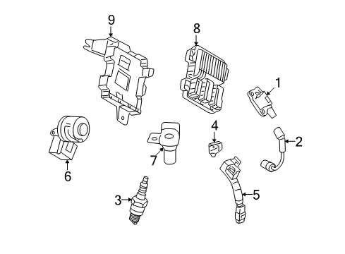 19181921 GM Plug Wire Set