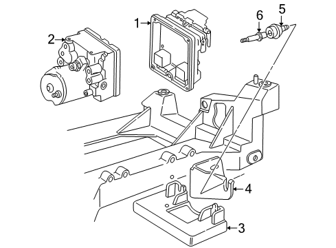 GM 9376711 Control Module 9376711 GM Control Module