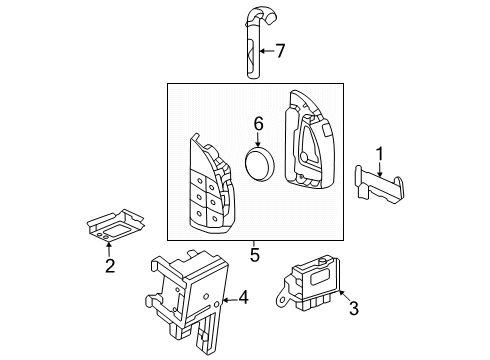 GM 13556220 Transmitter Assembly-Remote Control Door Lock 13556220 GM Transmitter Assembly-Remote Control Door Lock