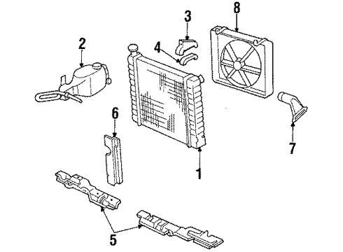 3090285 GM Radiator