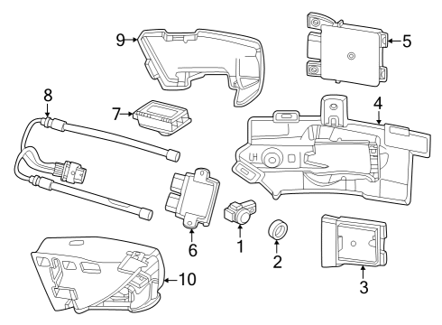 42849921 GM Harness, Rear