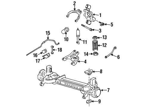 22156606 GM Lower Control Arm, Passenger Side