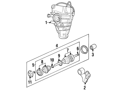 90542594 GM Inner Joint Assembly