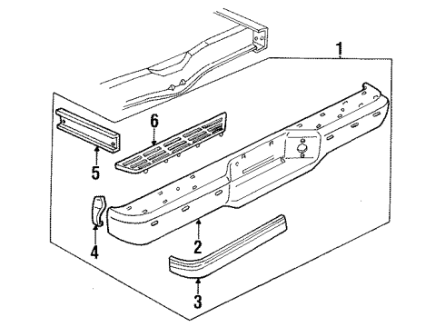 GM 14073856 Face Bar 14073856 GM Face Bar