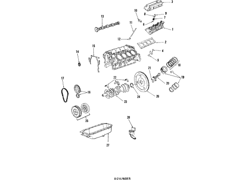 1626192 GM Cylinder Head