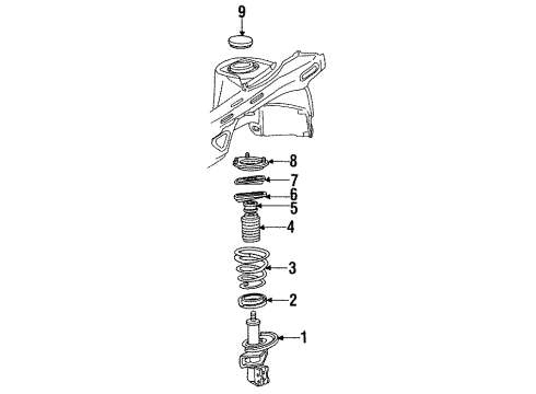11515732 GM Strut Nut