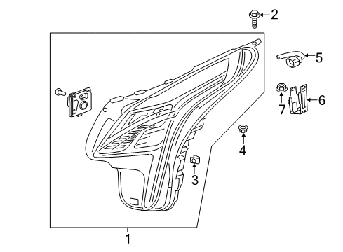 GM 13598343 Control Relay 13598343 GM Control Relay