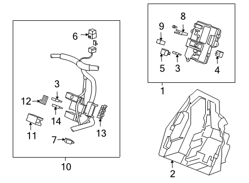 25947487 GM Control Module