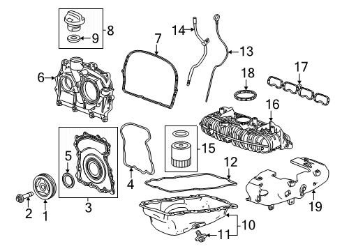 12698240 GM Body, Fuel Injection Air Meter