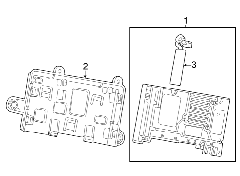 13562431 GM Module, Mobile Telephone Radio