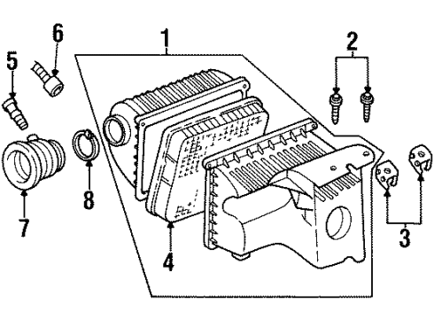 25099617 GM Air Cleaner