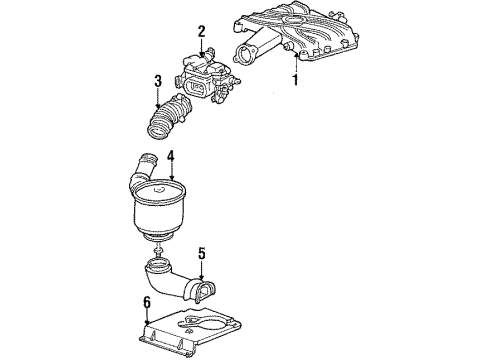 GM 14089521 Splash Shield Bracket 14089521 GM Splash Shield Bracket