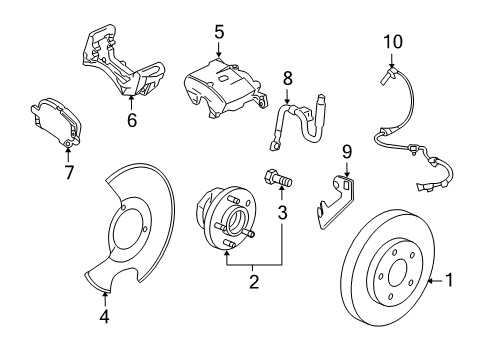 13504031 GM Overhaul Kit, Front