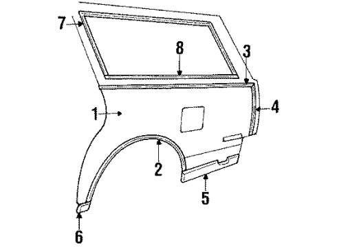 9635153 GM Molding