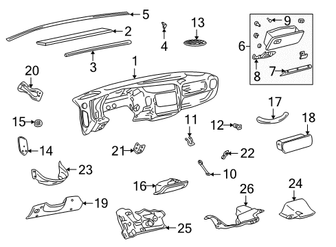 GM 15152230 Parking Brake Handle 15152230 GM Parking Brake Handle