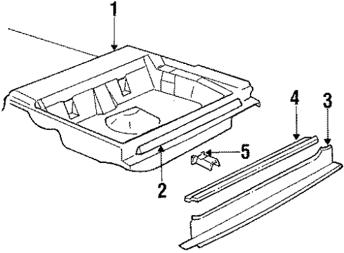 10219819 GM Rear Rail