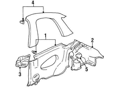 30013775 GM Cap, Passenger Side