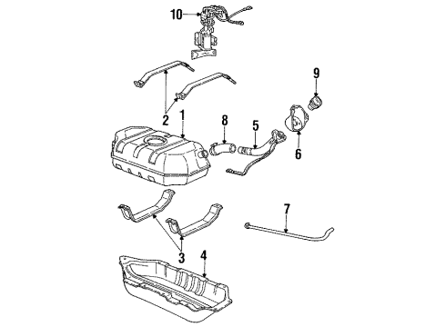 GM 25003519 Fuel Gauge Sending Unit 25003519 GM Fuel Gauge Sending Unit