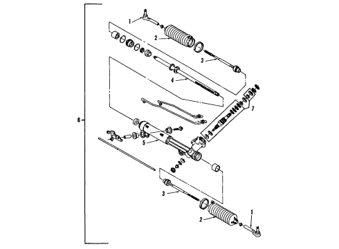 GM 26024873 Steering Gear 26024873 GM Steering Gear
