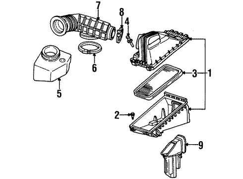 25147154 GM Air Cleaner Assembly