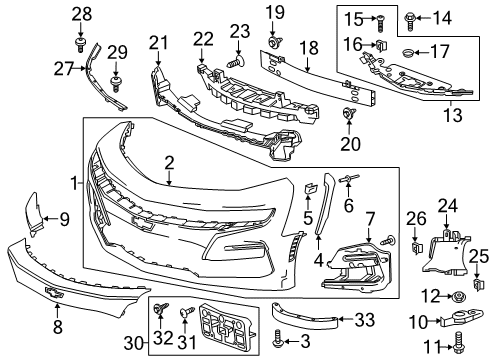 GM 85150855 Harness, Front 85150855 GM Harness, Front