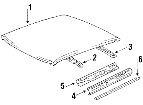 GM 94843210 Bow 94843210 GM Bow
