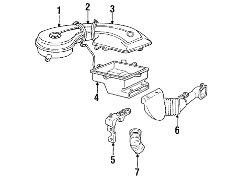 25098654 GM Duct