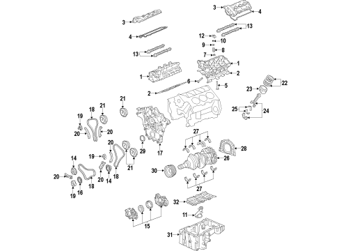 12652813 GM Engine