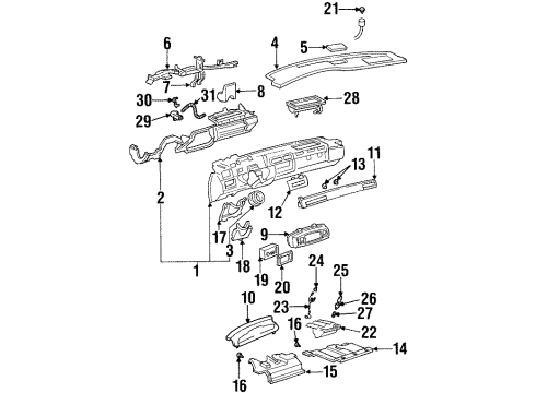 88960894 GM Lower Panel
