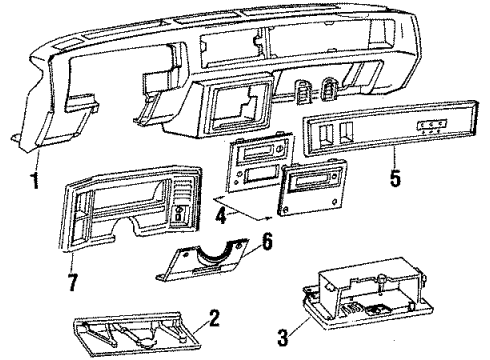GM 14063276 Cover Plate 14063276 GM Cover Plate