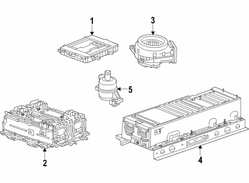 GM 24060126 Battery Assembly-High Voltage 24060126 GM Battery Assembly-High Voltage