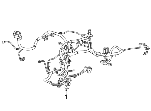 GM 86520052 Harness, Engine Wiring 86520052 GM Harness, Engine Wiring