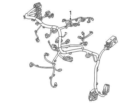 GM 42679136 Wire Harness 42679136 GM Wire Harness