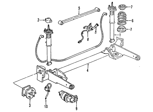 GM 22076332 Height Sensor 22076332 GM Height Sensor