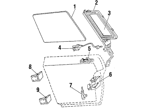 20321122 GM Vent Assembly, Passenger Side