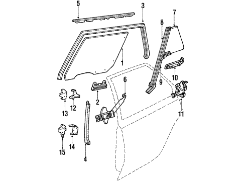 GM 12505062 Cam Reinforcement, Front 12505062 GM Cam Reinforcement, Front