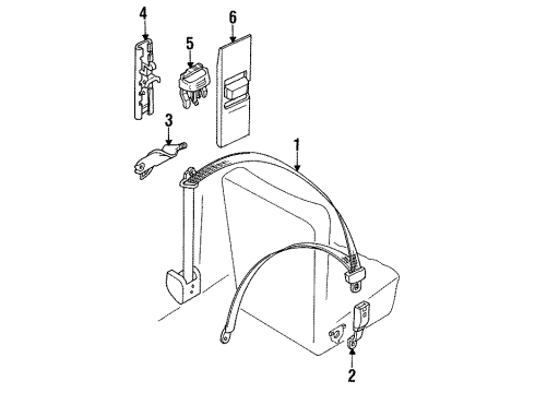 90240154 GM Retractor