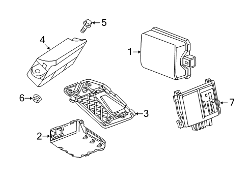 22994310 GM Camera, Front