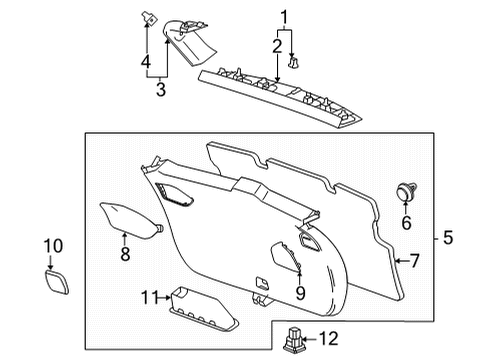 GM 42767759 Harness, Body Wiring 42767759 GM Harness, Body Wiring