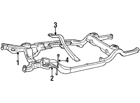 1646982 GM Crossmember