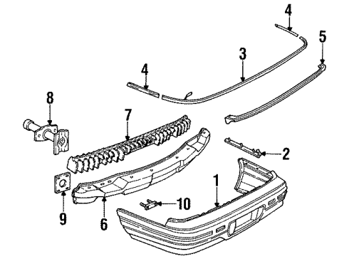 GM 25550384 Bar Pad 25550384 GM Bar Pad