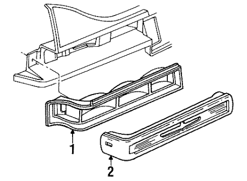 GM 16503431 Housing, Driver Side 16503431 GM Housing, Driver Side