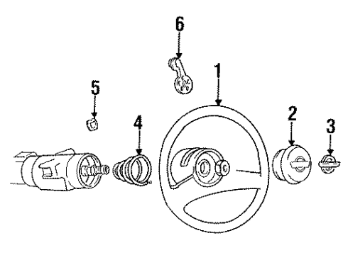 GM 403745 Horn Contact 403745 GM Horn Contact
