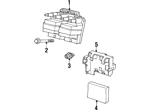 GM 21023775 Control Module 21023775 GM Control Module