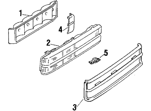 145416 GM Tail Lamp Bulb