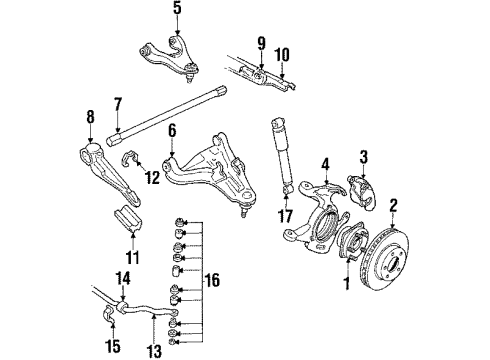 22065203 GM Shock Absorber, Front